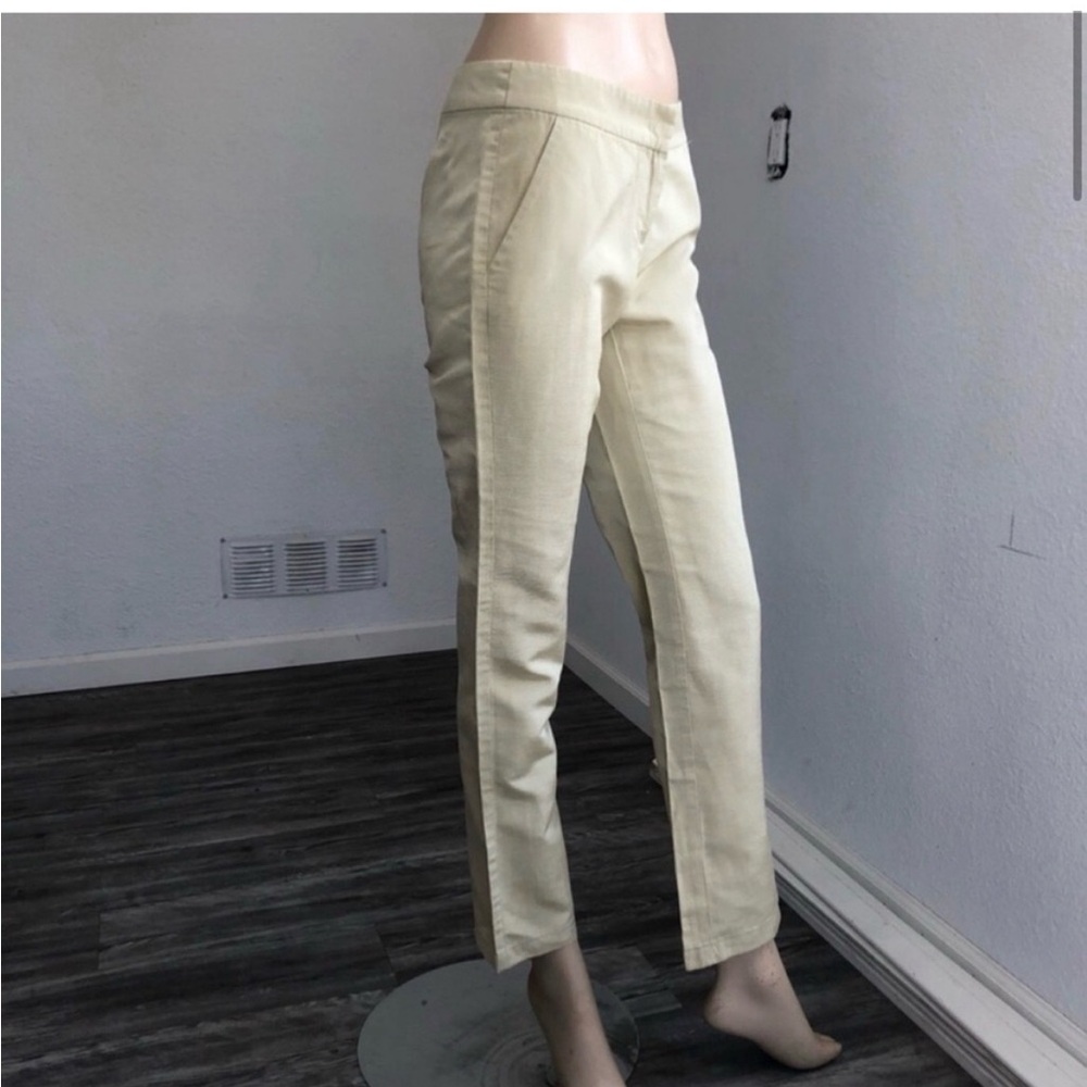 Valentino Light Yellow Trousers